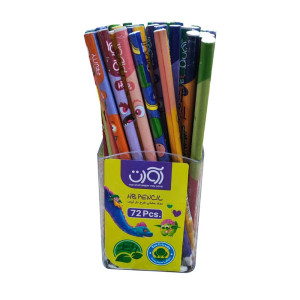 مداد مشکی گرد طرح دار آوات