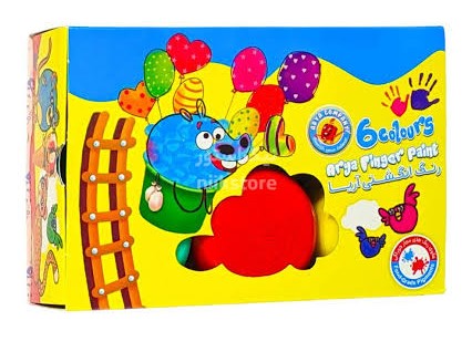 رنگ انگشتی 6 رنگ 7003 آریا