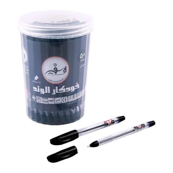 خودکار مشکی نوک 0.7 مدل الوند سفیر (50 عددی)