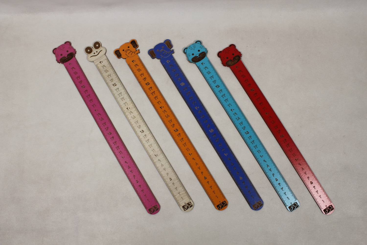 خط کش 30 سانتی چوبی بارانو