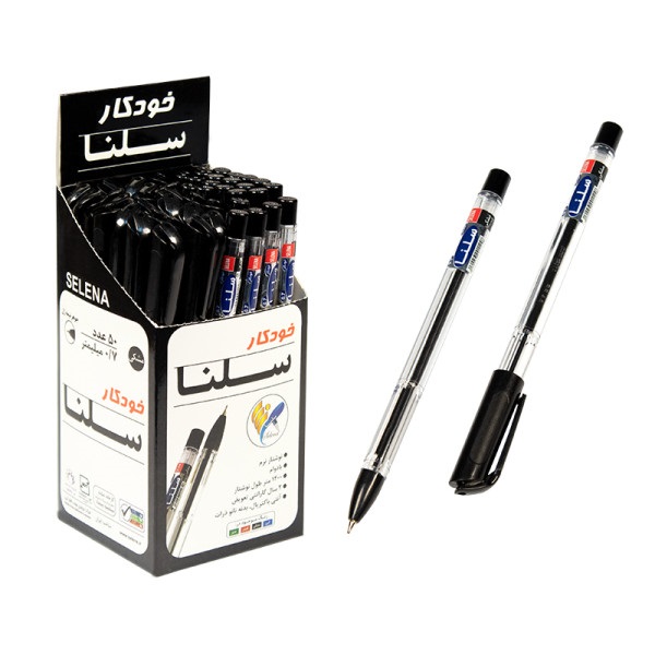 خودکار مشکی 0.7 کریستال سلنا (50 عددی)
