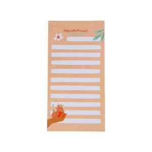 کاغذ لیست انجام کار 10*20 ساده دکمه (12 عددی)