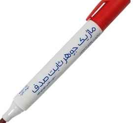 ماژیک پرمننت قرمز نوک گرد صدف ویستا 
