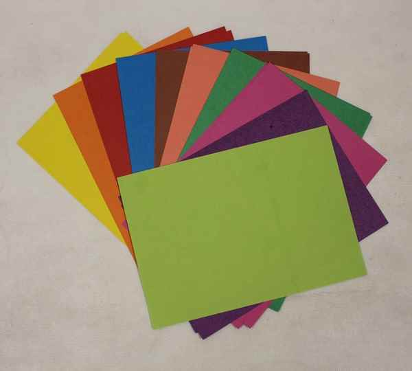 کاغذ رنگی A5 لیمو (20 برگی)