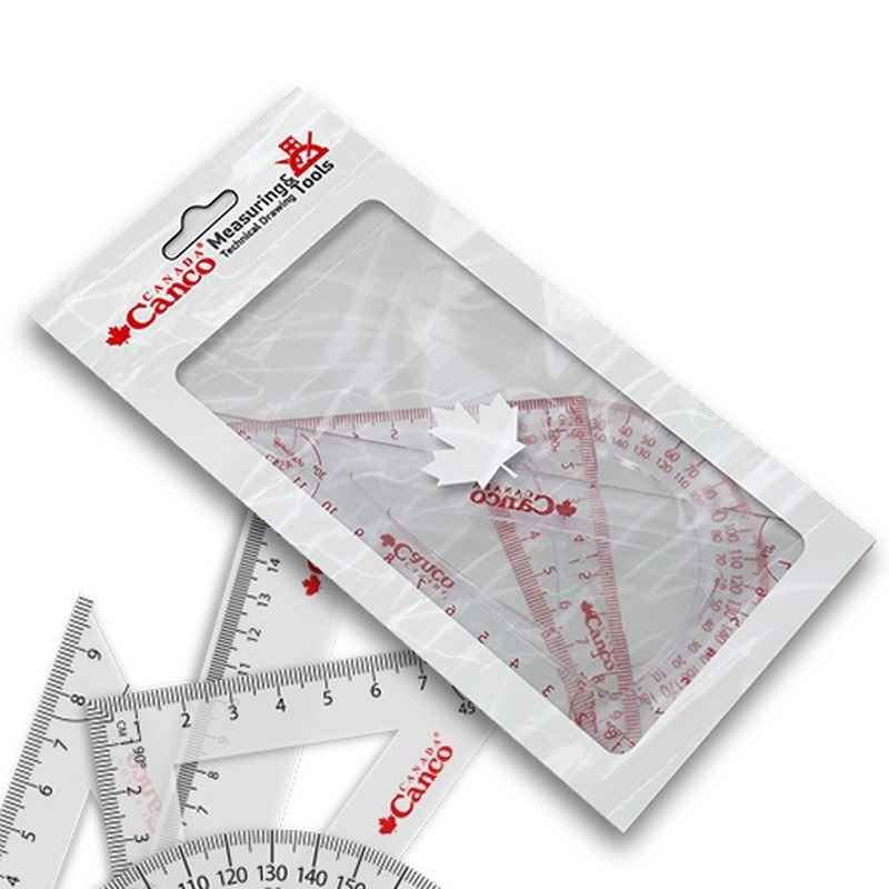 خط کش 4 تکه کریستالی  کنکو (24 ستی)