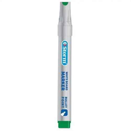 ماژیک وایت برد سبز نوک تخت HL-340794 استورم (12عددی)