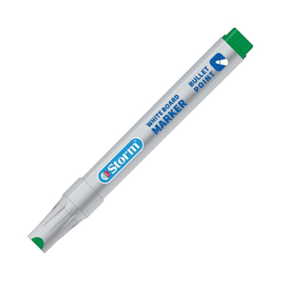 ماژیک وایت برد سبز نوک گرد HL-340774 استورم